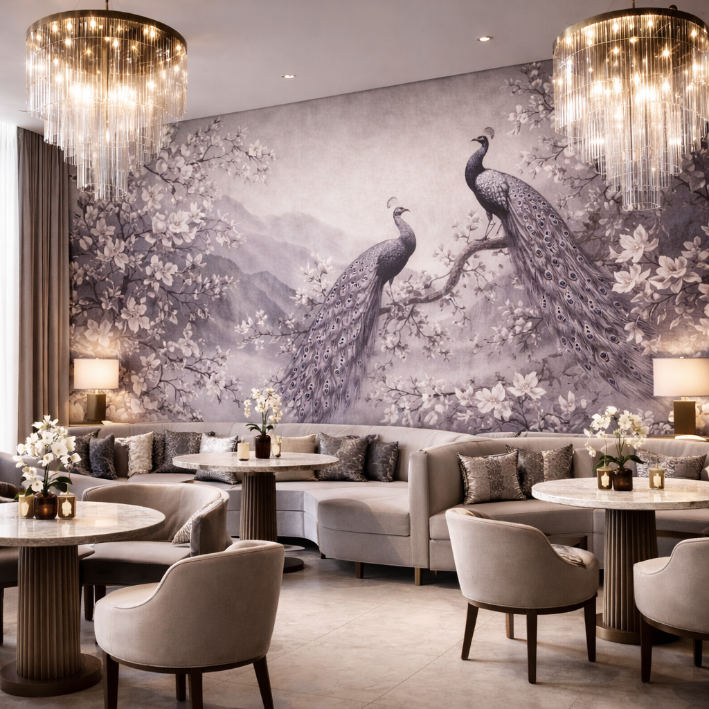 Luxury Master Suite Wallpaper